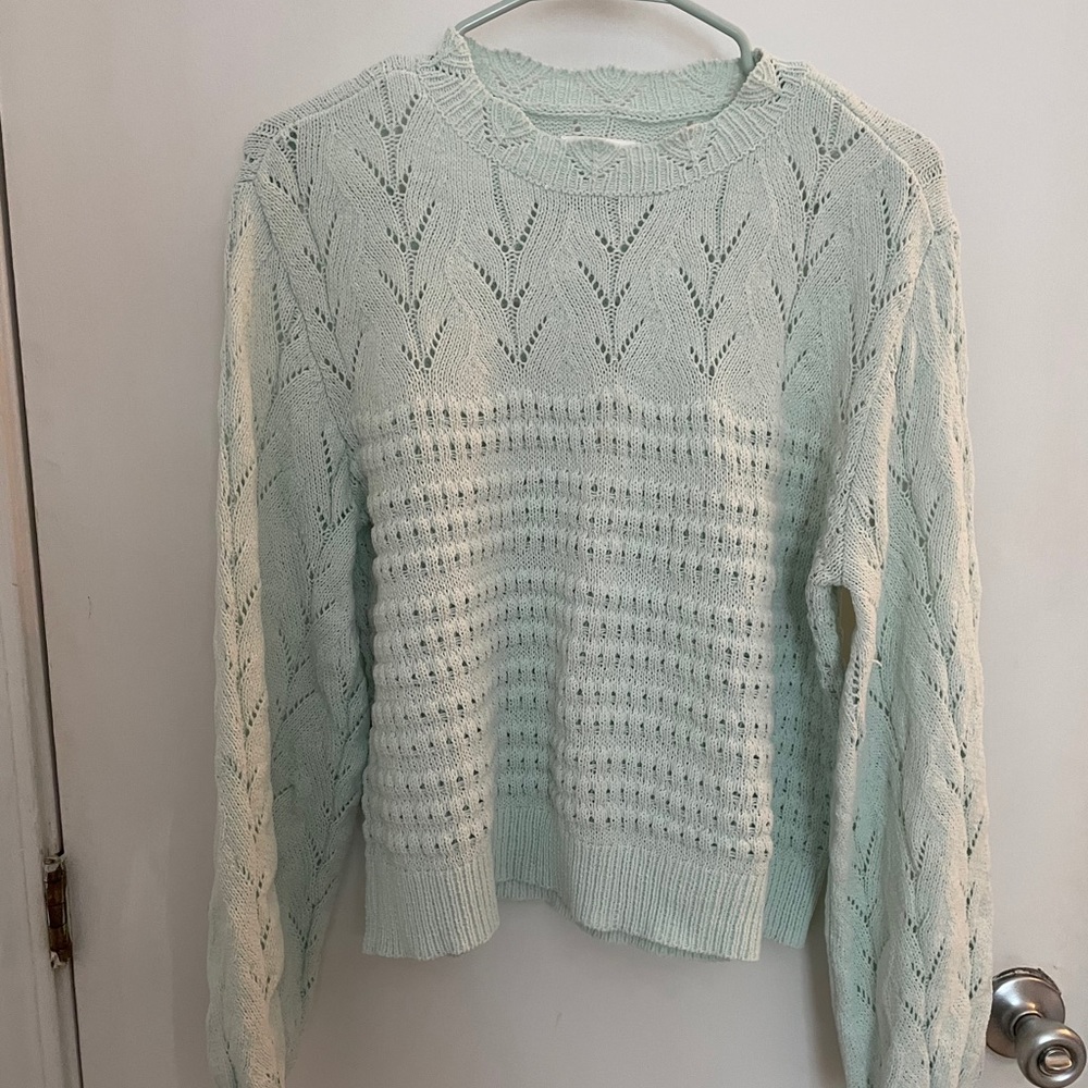 Lauren Conrad sweater mint green
